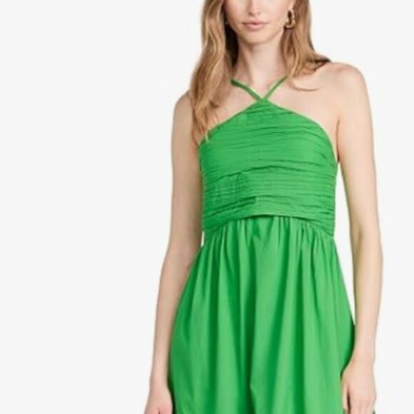 Playa Lucila Halter Dress in Green - Picture 1 of 4